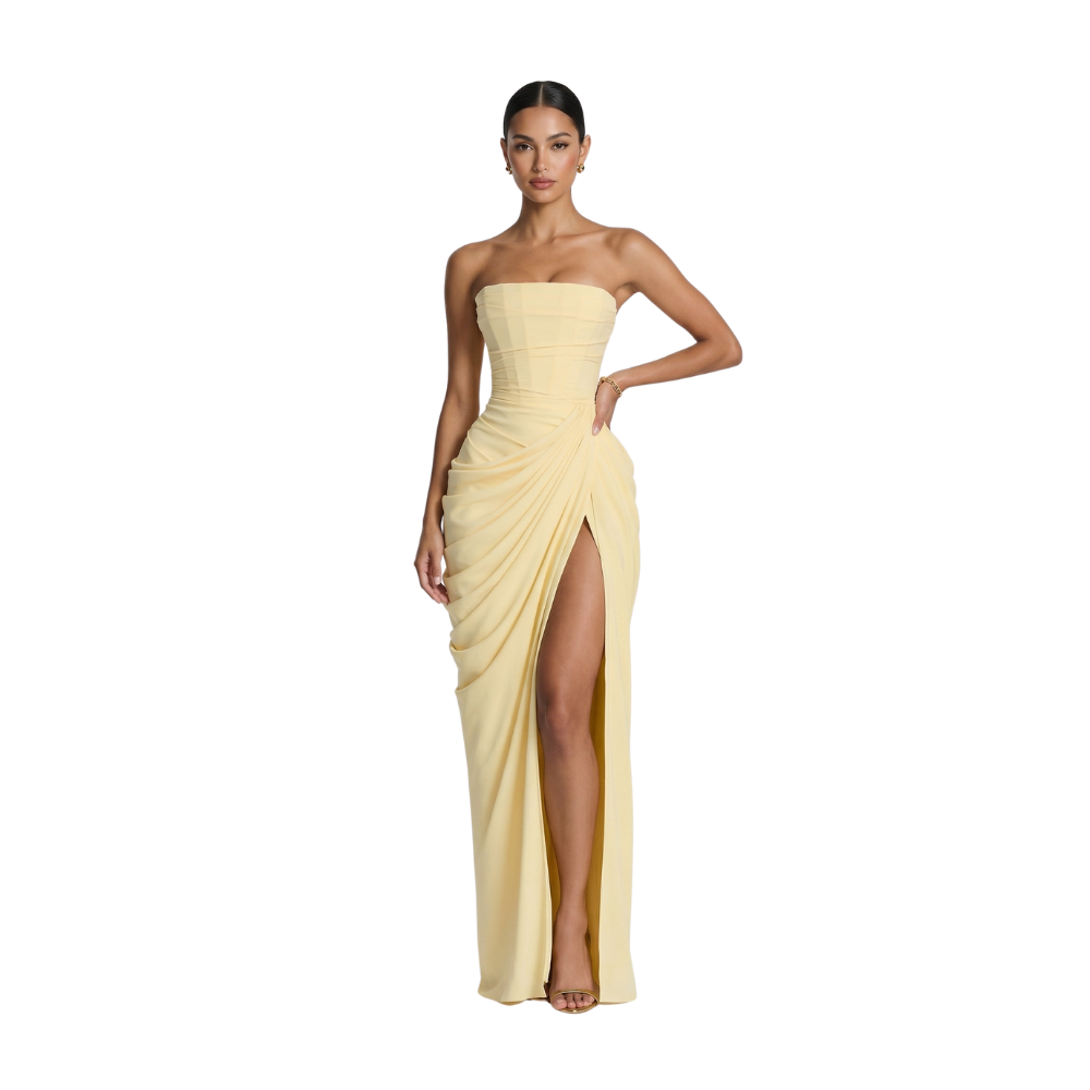 VALERIA™ | VESTIDO LARGO DE EVENTO QUE ESTILIZA Y REALZA TU FIGURA